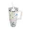 30oz. White Splatter Stainless Steel Insulated Tumbler by Celebrate It™
